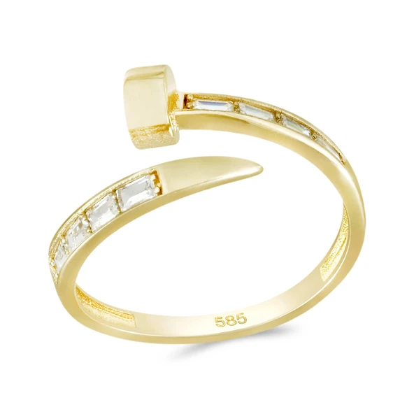 Altın Çivi Yüzük T075532 ürün görseli 1