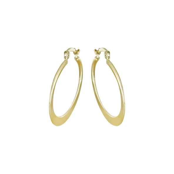 Altın Halka Küpe T075424 ürün görseli 1