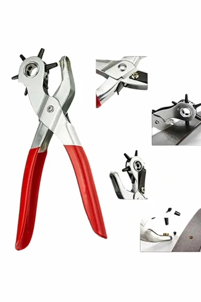 LitaeTrend Kemer Delme Pensesi Deri Delici Pensi Zımba 6 Farklı Boyutta - Resim 4