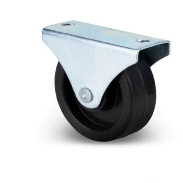 Sabit Tabanlı Masa Tekeri Sehpa ve Dolap Tekeri(Teker Çapı:28mm Yükseklik:40mm) 4 Adet - Resim 4