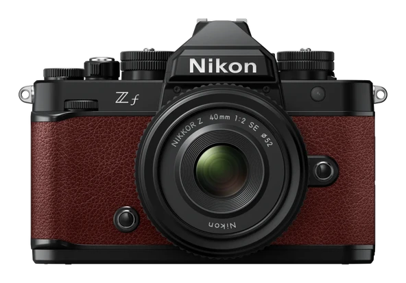 Nikon Zf 40mm f/2 SE Lensli Aynasız Fotoğraf Makinesi (Bordo ) - Resim 3
