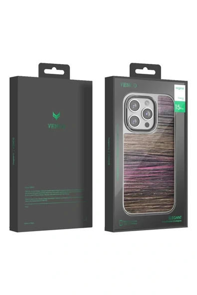 LitaeTrend iPhone 14 Pro Max Wave Kapak - Kahverengi - Resim 3