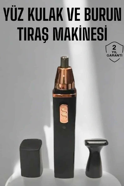 LitaeTrend Tıraş Makinesi Kulak Burun ve Yüz Temizleyici Şarjlı Mini ürün görseli 1