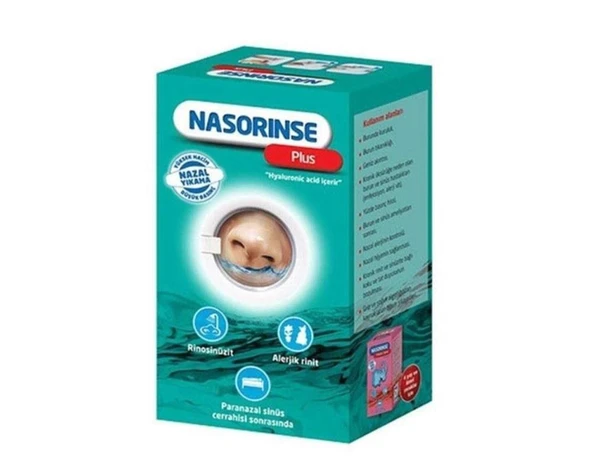 Abfen Nasorinse Plus Kit - Nazal Yıkama - SKT:09/2028 ürün görseli 1