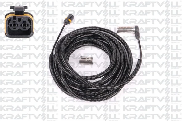 Man Truck Abs Sensörü Ön Sol Kampana Tip ( 3900 MM )b Tipi Siyah Fis( Spiral Korumalı ) Man Tga 00> Tgx Tgs 07 - Kraftvoll 05090578 ürün görseli