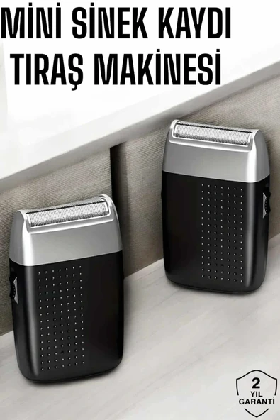 LitaeTrend Tıraş Makinesi Mini Sinek Kaydı Şarjlı Taşınabilir Paslanmaz Çelik ürün görseli 1