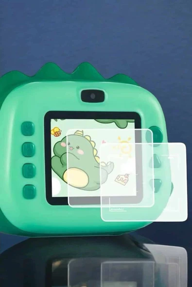 LitaeTrend Çocuk Fotoğraf Makinesi Dijital HD Video Rulo Kağıt Baskılı Yazıcı - Resim 2