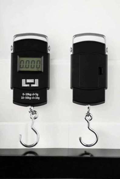 LitaeTrend El Terazisi Dijital Göstergeli Pilli 50 Kg Ağırlık Ölçer - Resim 2