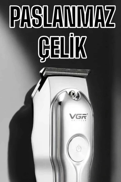 LitaeTrend Tıraş Makinesi Güçlü Motor Şarjlı Uzun Pil Ömürlü - Resim 4