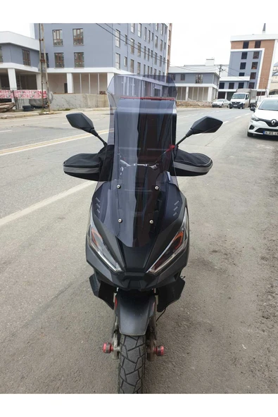 MOTOCAM Apachi Ventro 150 Siperlik Ön Cam 2023-2025 Model 75cm Füme Renkli 4mm ürün görseli