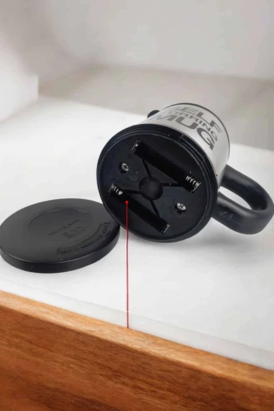 LitaeTrend Yazılı Mug Kupa Karıştırıcı Özelliği Ve Paslanmaz Çelik - Resim 6