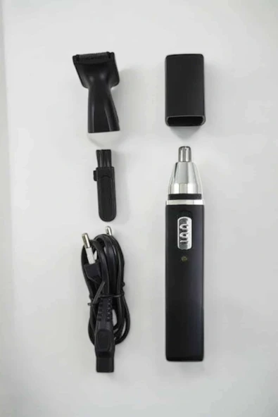 LitaeTrend Tıraş Makinesi Kulak Burun ve Yüz Temizleyici Şarjlı Mini - Resim 3