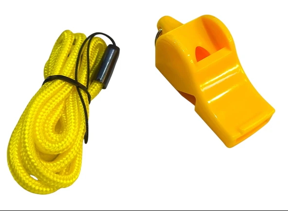 Avessa İpli Düdük Sarı Dk-10 ürün görseli