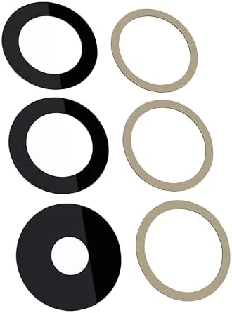 Samsung Galaxy A16 5G A166 ile uyumlu yedek kamera camı lensi yapıştırıcı seti dahil - Resim 5