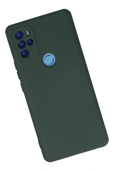 LitaeTrend General Mobile GM 21 Pro Kılıf Nano içi Kadife Silikon - Koyu Yeşil - Resim 3