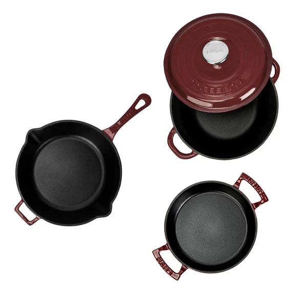 LAVA Bordo Döküm Set – Şıklıkta ve Lezzette Döküm Farkı - Resim 3