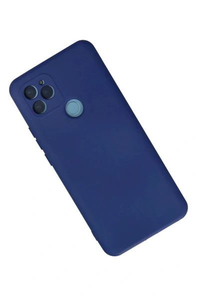 LitaeTrend General Mobile GM 21 Kılıf Nano içi Kadife Silikon - Lacivert - Resim 2