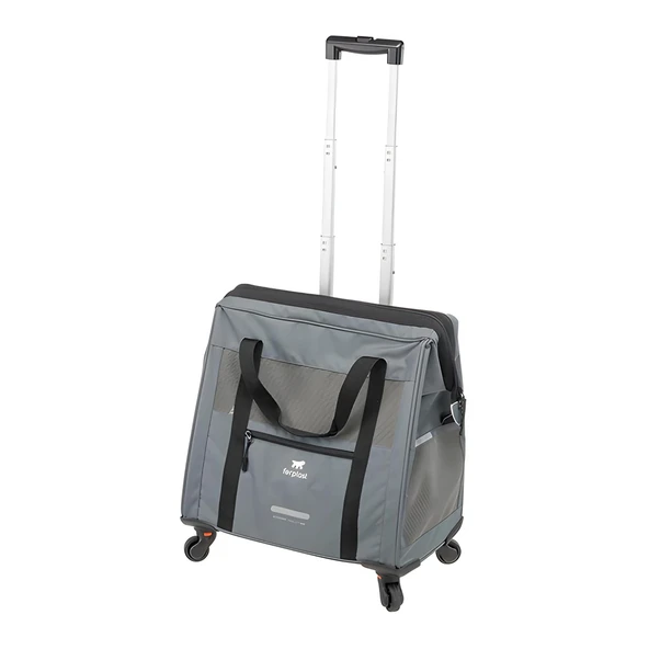 Ferplast Voyager 450 Tekerlekli Evcil Hayvan Taşıma Çantası Gri 46x26x48cm ürün görseli