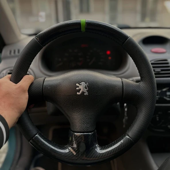 Peugeot 206 1999-2003 Araca Özel Direksiyon Kılıfı AÇIKLAMIMIZI OKUYUNUZ! - Resim 2