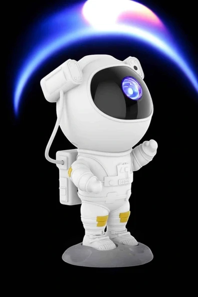 LitaeTrend Astronot Görünümlü Projeksiyon Speaker Taşınabilir - Resim 2