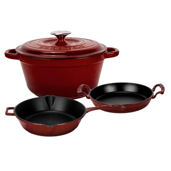 LAVA Bordo Döküm Set – Şıklıkta ve Lezzette Döküm Farkı ürün görseli 1