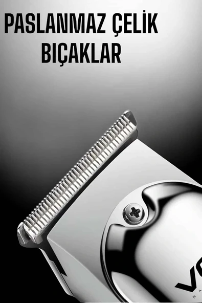 LitaeTrend Tıraş Makinesi Paslanmaz Çelik Taraklı Güçlü Motor - Resim 5