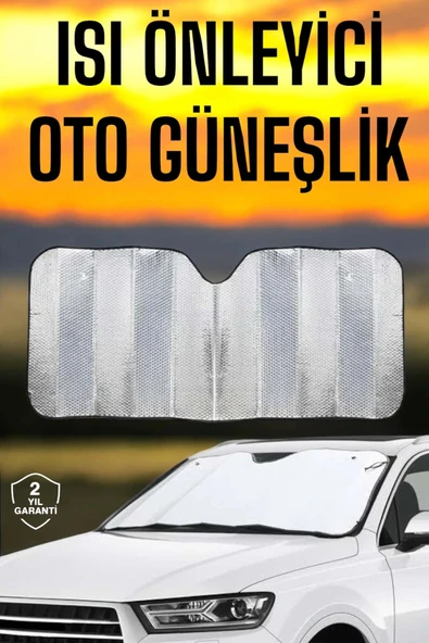 LitaeTrend Oto Güneşlik Isı Önleyici Tüm Araçlara Uyumlu UV Işınlarına Karşı ürün görseli 1