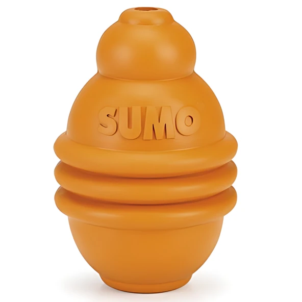Beeztees Sumo Play Kauçuk Köpek Oyuncağı Orange Small ürün görseli