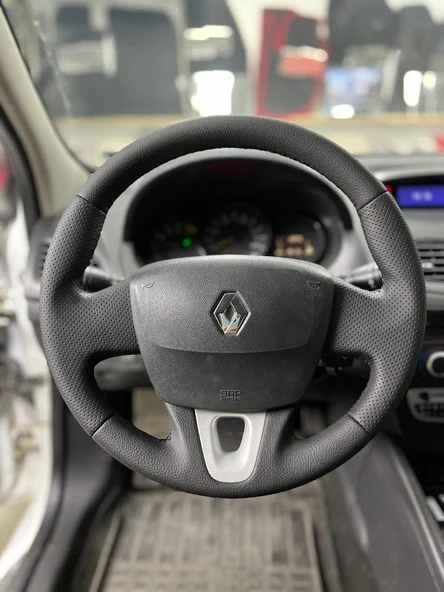 Renault Kangoo 2014-2019 Araca Özel Direksiyon Kılıfı AÇIKLAMIMIZI OKUYUNUZ! ürün görseli