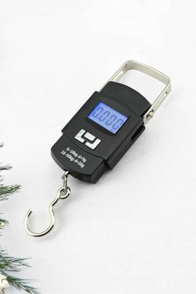 LitaeTrend El Terazisi Dijital Göstergeli Pilli 50 Kg Ağırlık Ölçer - Resim 3