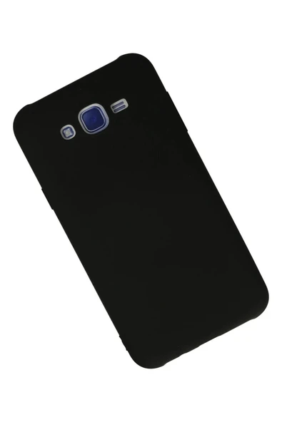 LitaeTrend Samsung Galaxy J7 Kılıf Nano içi Kadife Silikon - Siyah - Resim 2