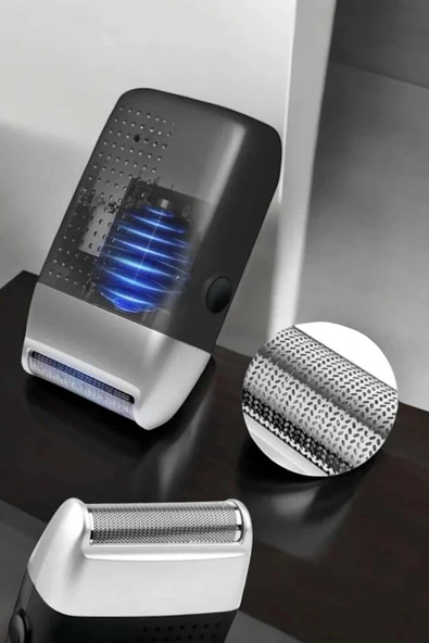 LitaeTrend Tıraş Makinesi Islak Ve Kuru Kullanıma Uygun Kablosuz Taşınabilir - Resim 2