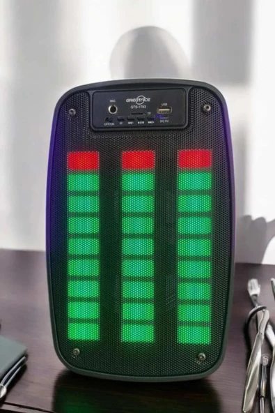 LitaeTrend Bluetooth  Hoparlör Mikrofonlu Speaker Taşınabilir Şarjlı - Resim 4