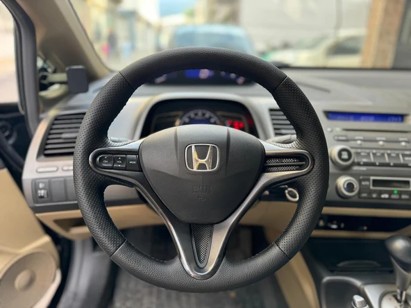 Honda Civic Fd6 Araca Özel Direksiyon Kılıfı (Nokta Düz) AÇIKLAMAMIZI OKUYUNUZ! ürün görseli