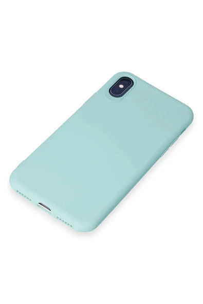 LitaeTrend iPhone X Kılıf First Silikon - Turkuaz - Resim 4
