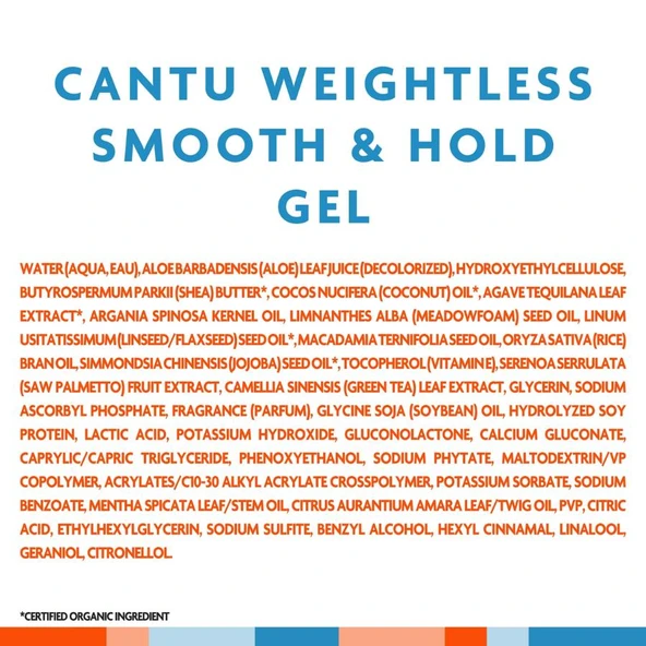 Cantu Weightless Orta Tutuşlu Bukle Belirginleştirici Jel -Kıvırcık, Dalgalı Saçlar 295mL - Resim 7