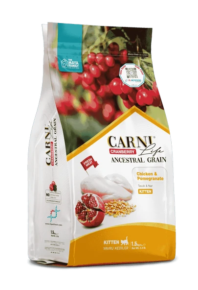 Carni Life Kitten Tavuk Nar Kızılcık Yavru Kuru Kedi Maması 5 kg ürün görseli