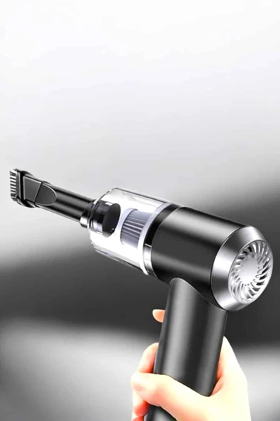 LitaeTrend Araç İçi Süpürge Vakumlu Şarjlı Süpürge Filtreli - Resim 3