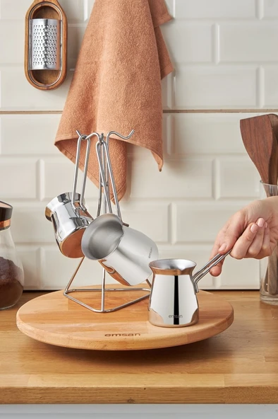 Emsan Laura 4 Parça Cezve Seti - Resim 2