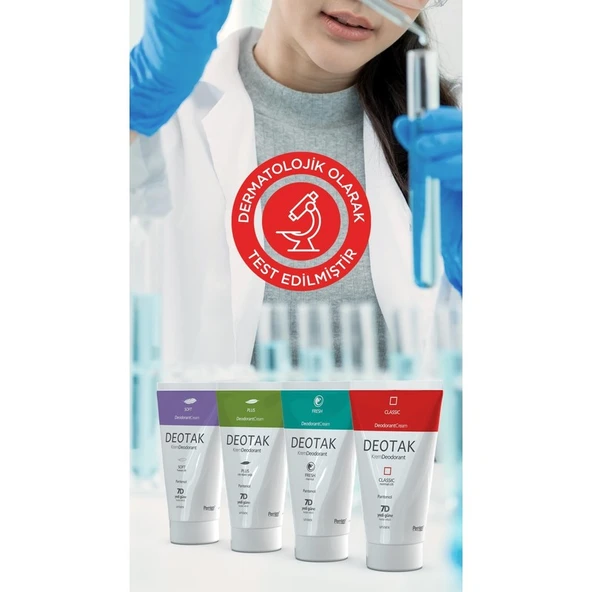 Deotak Plus Ekstra Koruma 7 Güne Kadar Etkili Krem Deodorant 35 ml - Resim 4