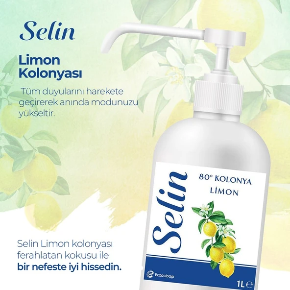 Selin Limon Kolonyası 1 Lt Sprey - Resim 4