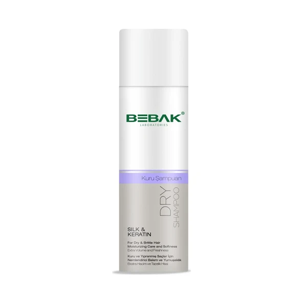 Bebak Kuru Şampuan Silk And Keratin 200 ml ürün görseli 1