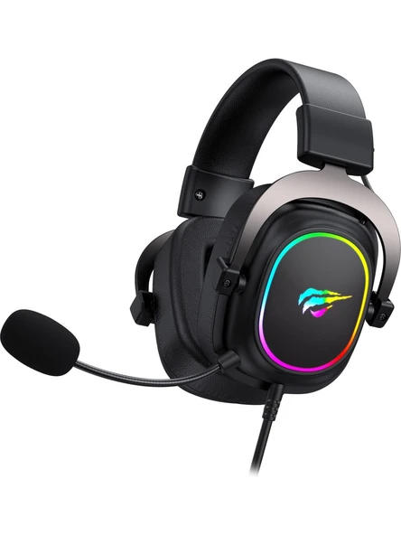 Havit Gamenote H2002P RGB 7.1 USB Kablolu Kulak Üstü Oyuncu Kulaklığı - Resim 2