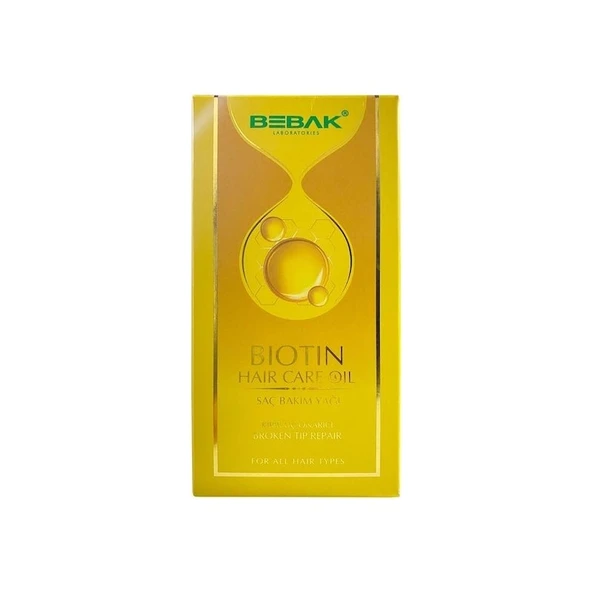 Bebak Saç Bakım Yağı Biotin Oil 100 ml ürün görseli 1