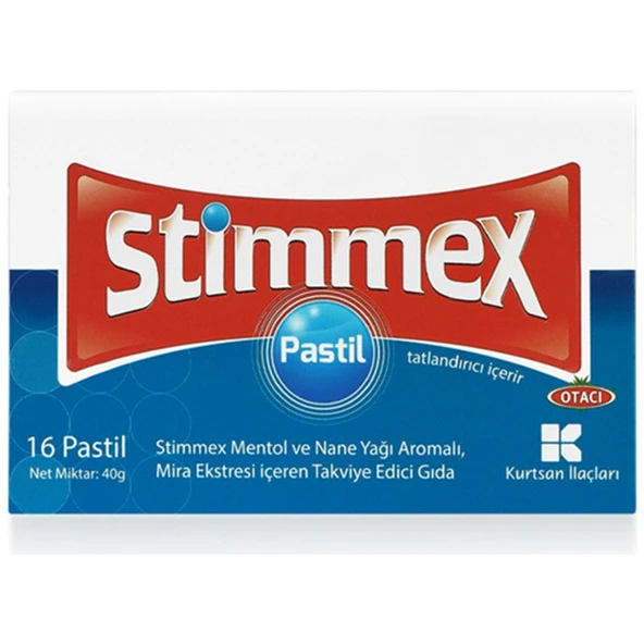 Stimmex 16 Pastil ürün görseli 1