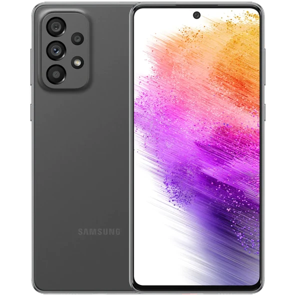 Yenilenmiş Samsung Galaxy A73 128 GB Gri Cep Telefonu (12 Ay Garantili) - C Kalite ürün görseli