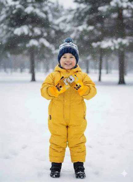 KİTTİ 420-14 1-3 YAŞ KAR KAYAK ELDİVENİ - Resim 3