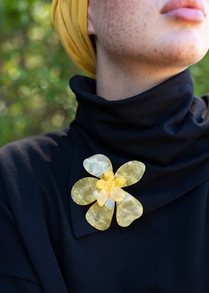 Sweatshirt Kemik Broş - Resim 2