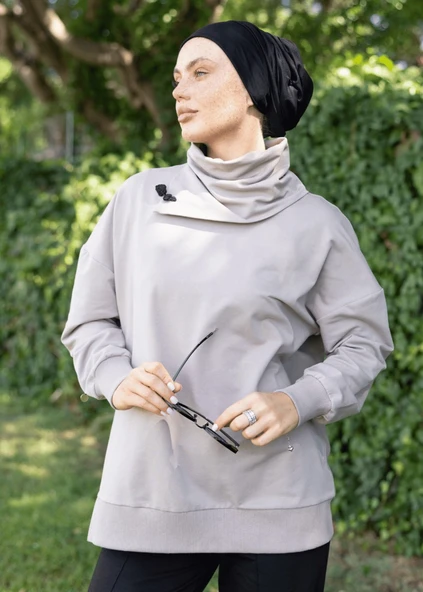 Tesettür Eşofman Üstü - Japon ürün görseli 1