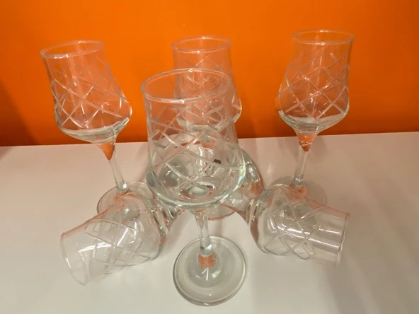 EFEGİL 6'LI KAHVE YANI KADEH BARDAK ürün görseli 1